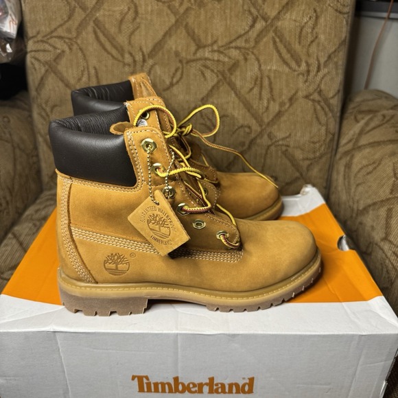 MISMATCH* Timberland TB 110361 713 PREMIUM 6 IN LACE WATERPROOF Women's Boot - Picture 4 of 7